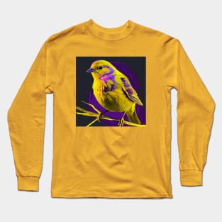 Modern Canary Design Long Sleeve T-Shirt